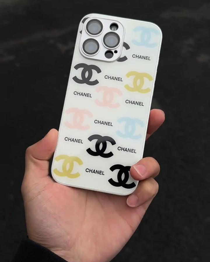 香奈兒彩標全包防摔手機殼